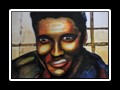 ELVIS Acryl auf Leinen 80x70 cm