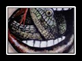 Gespaltene Zunge Acryl auf Leinen 80x60 cm