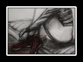 Sweet Dreams, Kohle auf Leinwand 100x80cm