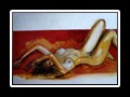 Versunkene Leidenschaft 100x60cm Acrylmischtechnik auf Leinen