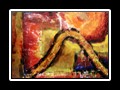 Meteor 100x80cm Acrylmischtechnik auf Leinwand